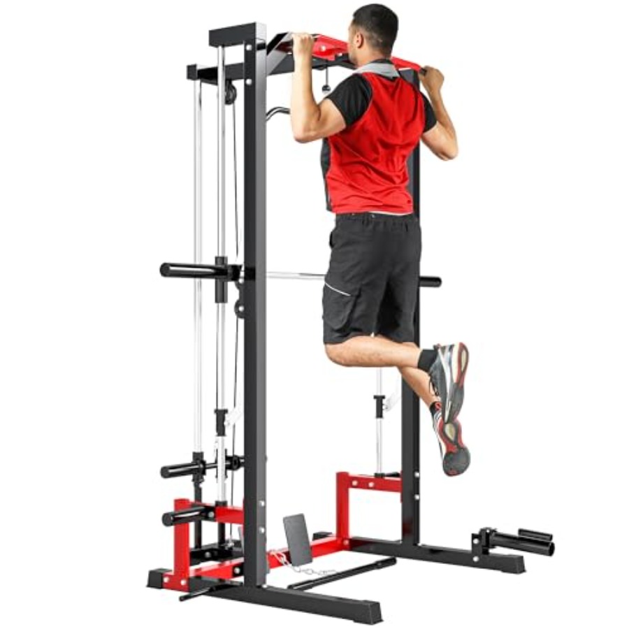 Pull Up Bar - Power Cage Smith Machine Multifunzione con