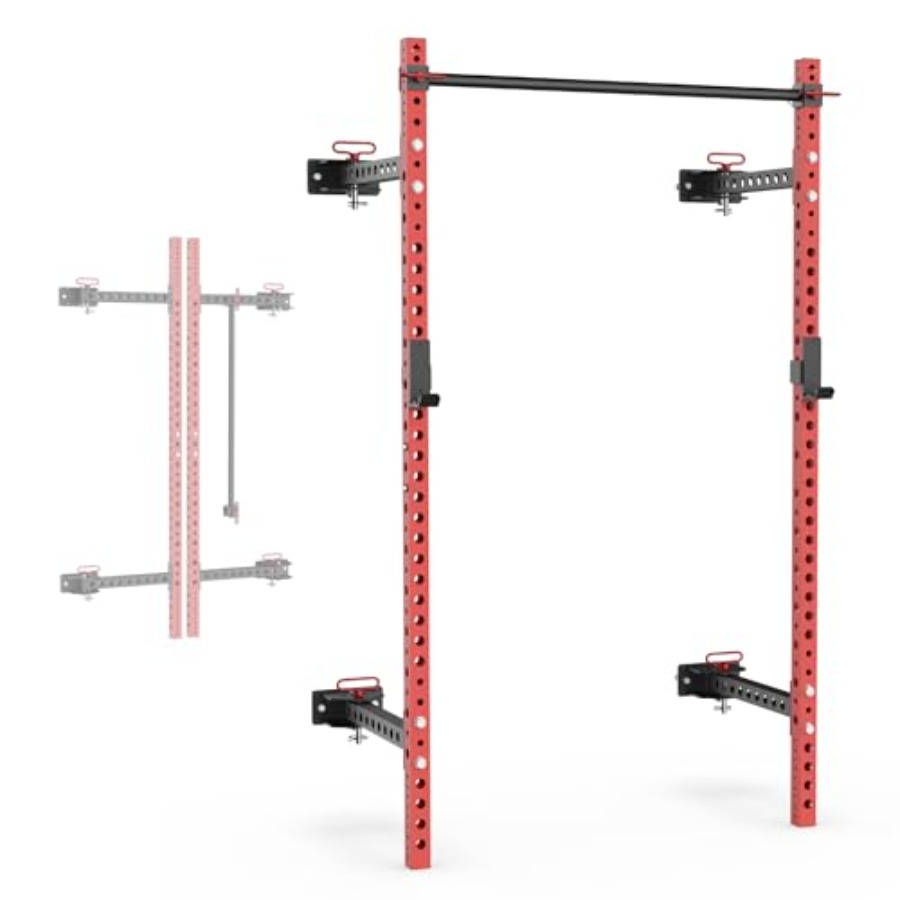 Pull Up Bar - Rack Pieghevole Serie 2200 con J-Cups