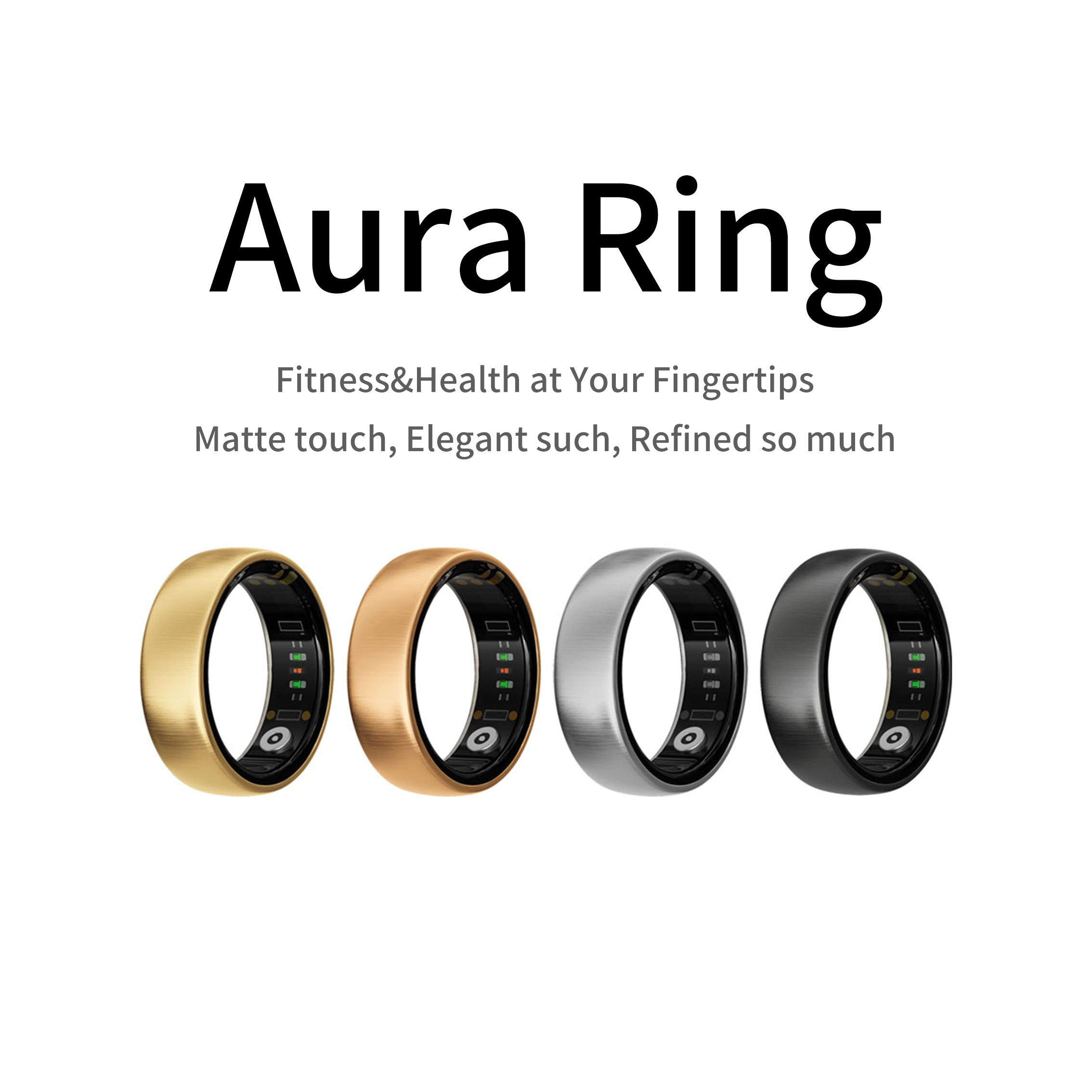 Gymnastic Ring - Anello Smart AURA Matt per Fitness