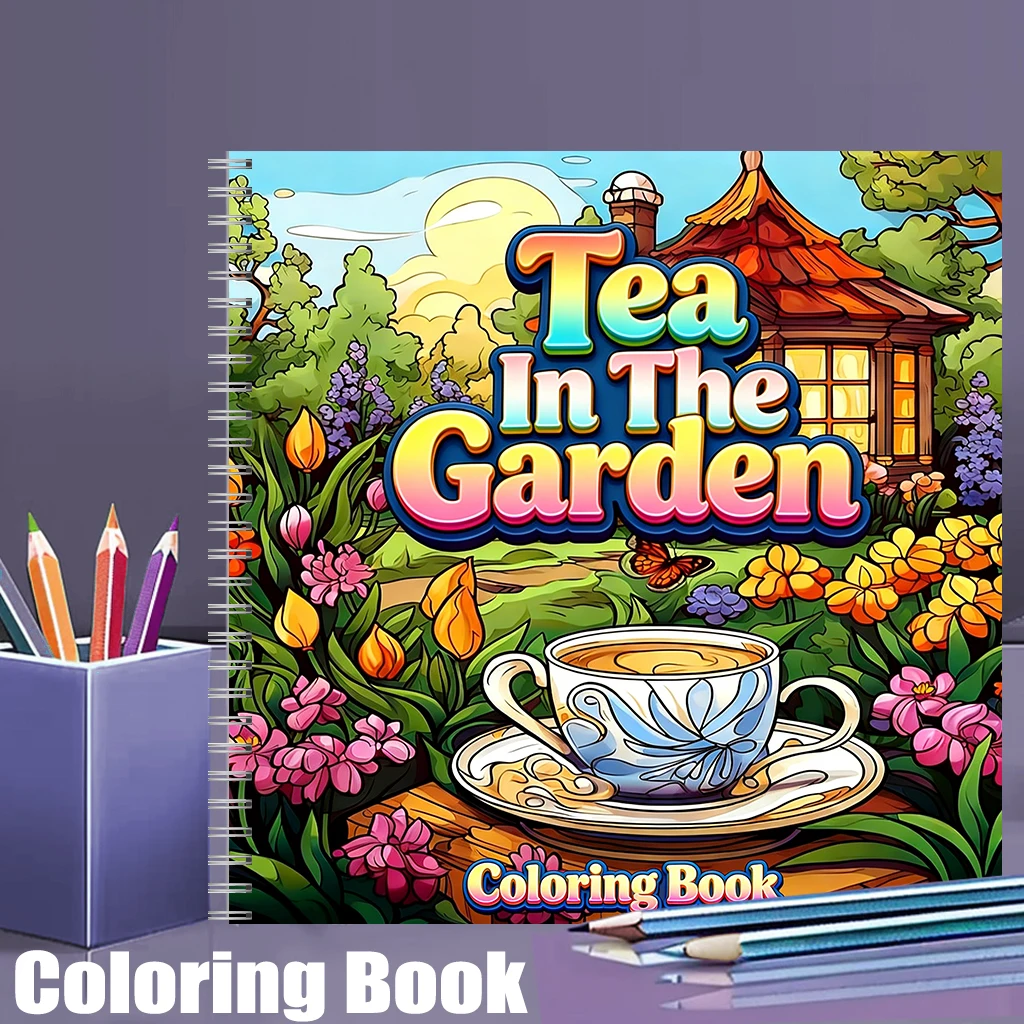 Chalk Bag - Libro da colorare Tea In The