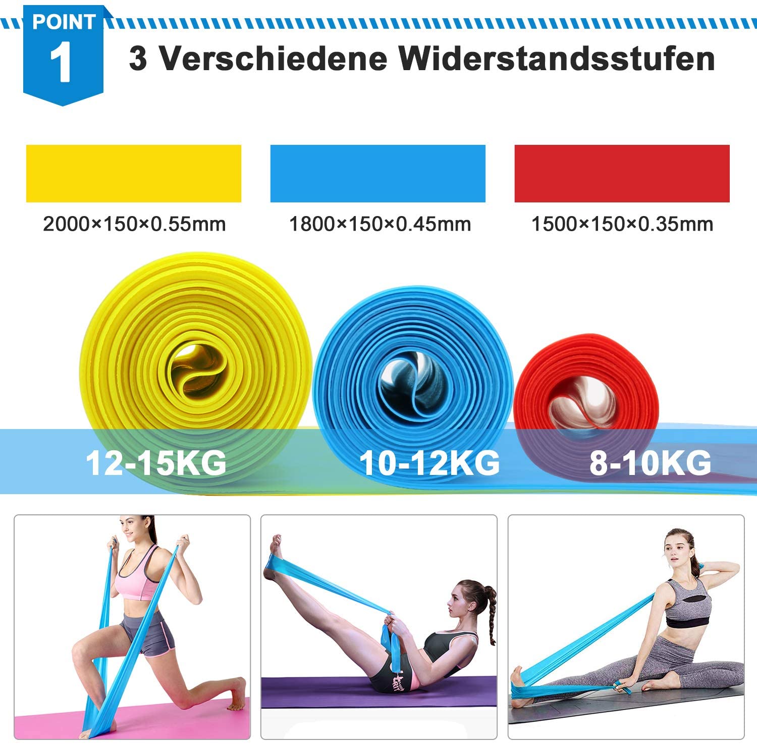 Fasce elastiche per fitness 3  - Crossfit Belt recensione e prezzo